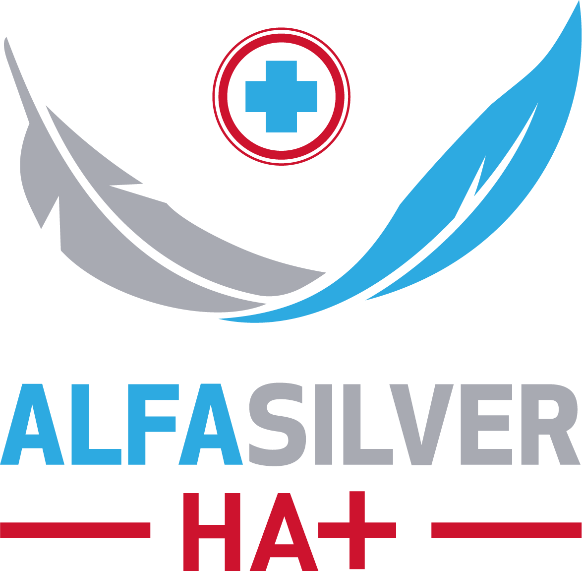 Alfasilver HA+ logo